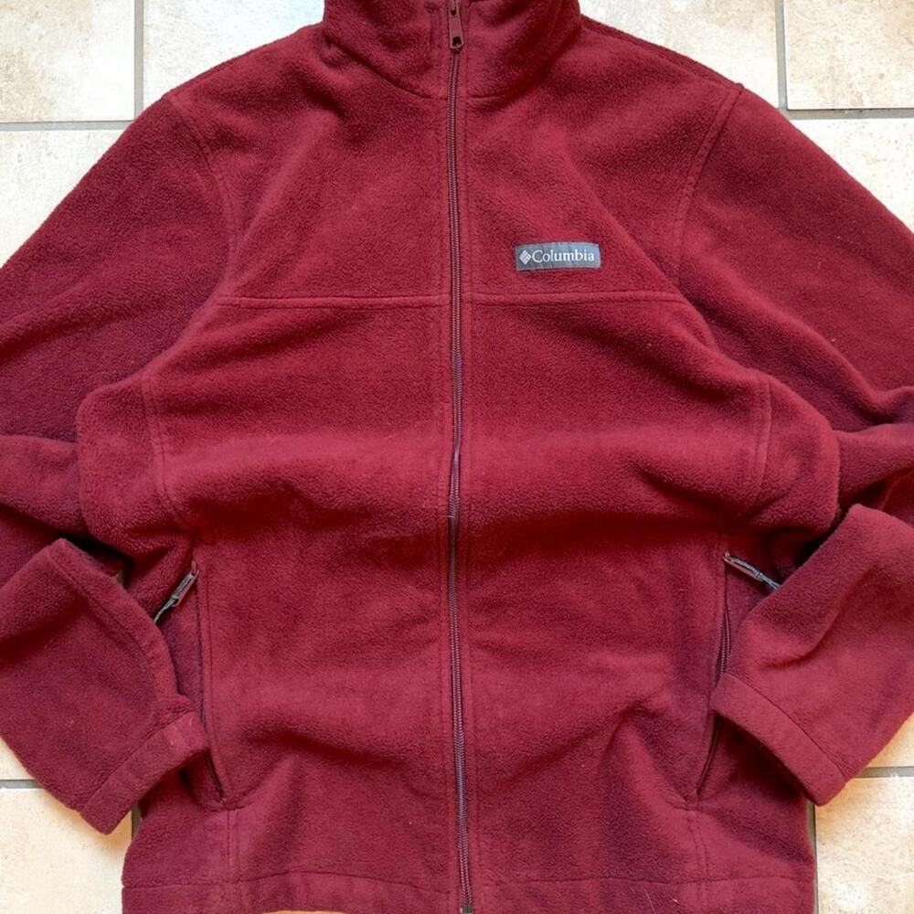 Columbia Fleece Zip Up Jacket - Size S